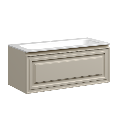 Тумба под раковину Sancos Very VR100CE 100х45х41 подвесная цвет бежевый